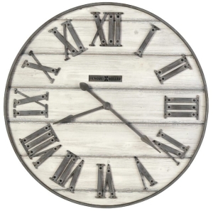 Measures 36.5"W diameter. Priced at $289. Farmhouse Clock
